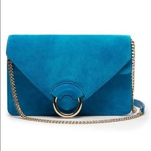 Banana Republic Italian Suede Bag